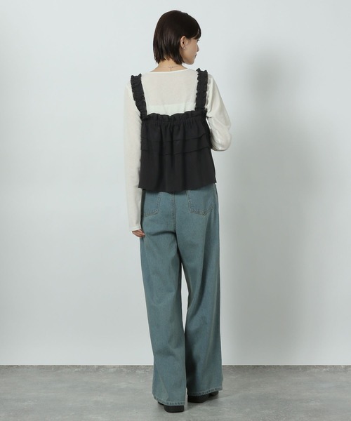 LAKOLE（ラコレ）の「フリルビスチェ / 291758（その他トップス・レディース・ブラック/グレー/アイボリー/クリーム・FREE）」の20枚目の写真