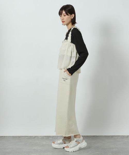 LAKOLE（ラコレ）の「フリルビスチェ / 291758（その他トップス・レディース・ブラック/グレー/アイボリー/クリーム・FREE）」の13枚目の写真