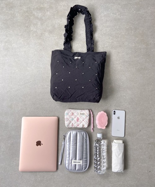 ❁ハンドメイドになります❁ CORAL&TUSK　巾着＋トートバック ❁ハンドメイドになります❁ CORAL&TUSK 巾着＋トートバック