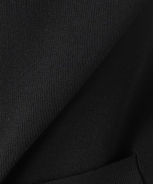 Spick & Span（スピックアンドスパン）の「《WEB限定 / 追加4》ウォッシャブクルーネックカーディガン（カーディガン/ボレロ・レディース・ブラック/ライトグレー・FREE）」の3枚目の写真