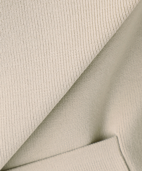 Spick & Span（スピックアンドスパン）の「《WEB限定 / 追加4》ウォッシャブクルーネックカーディガン（カーディガン/ボレロ・レディース・ブラック/ライトグレー・FREE）」の5枚目の写真