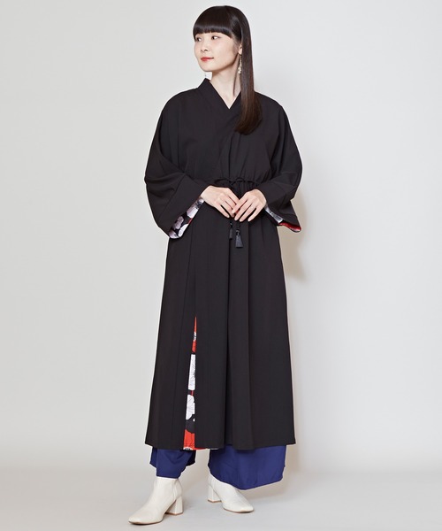カヤ(カヤ)の「【カヤ】春華モダンならいワンピース(ワンピース・レディース・ブルー系その他/パープル系その他/ブラック×レッド・FREE)」の21枚目の写真