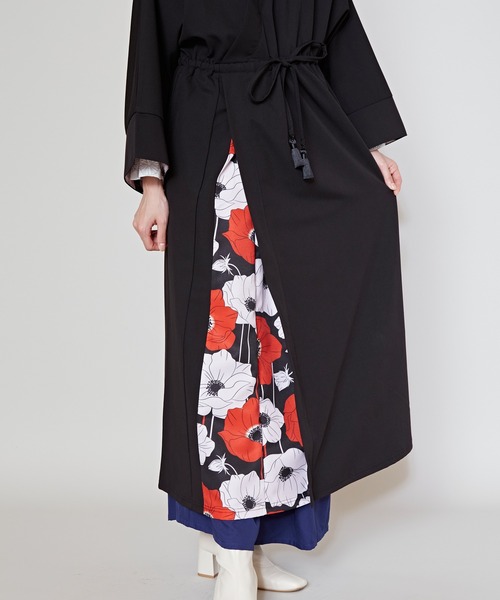 カヤ(カヤ)の「【カヤ】春華モダンならいワンピース(ワンピース・レディース・ブルー系その他/パープル系その他/ブラック×レッド・FREE)」の10枚目の写真