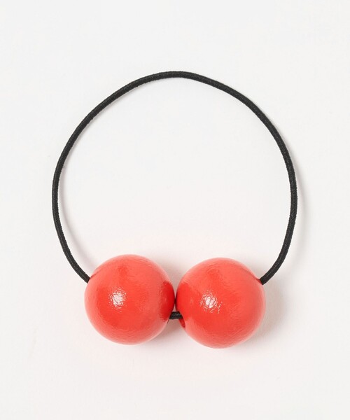 SASKIA DIEZ＞WOOD HAIR TIE/ヘアゴム（ヘアゴム）｜Steven Alan