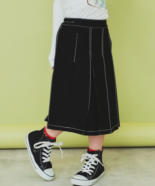 THE SHOP TK (ザ ショップ ティーケー )の「【110-150】タックプリーツスカート/親子リンク・洗濯機OK(スカート・キッズ・ブラック/ブルー・12/13/15 /14/11)」の10枚目の写真