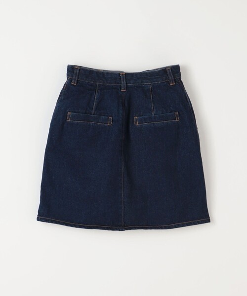 Steven Alan（スティーブンアラン）の「＜Steven Alan＞13OZ デニム ミニスカート（スカート・レディース・ブラック/ホワイト/ネイビー・M/S/L）」の17枚目の写真