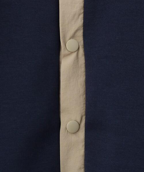 THE SHOP TK （ザ ショップ ティーケー ）の「【110-160】ダンボールスナップカーディガン/セットアップ可・洗濯機OK（カーディガン/ボレロ・キッズ・ネイビー/グレー/オリーブ・11/12/15 /13/14/16）」の16枚目の写真