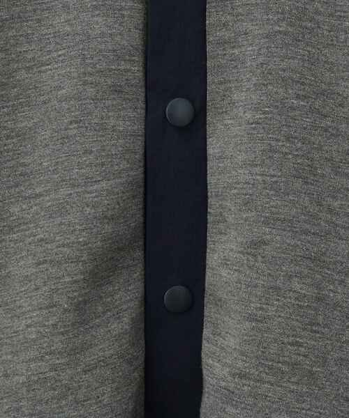 THE SHOP TK （ザ ショップ ティーケー ）の「【110-160】ダンボールスナップカーディガン/セットアップ可・洗濯機OK（カーディガン/ボレロ・キッズ・ネイビー/グレー/オリーブ・11/12/15 /13/14/16）」の17枚目の写真