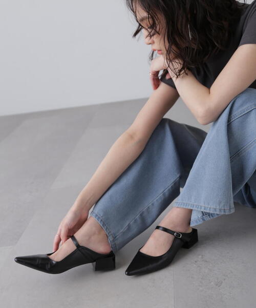 FREE'S MART（フリーズマート）の「◆メリージェーンミュール（パンプス・レディース・ゴールド/ベージュ/ブラック・SMALL/MEDIUM）」の18枚目の写真