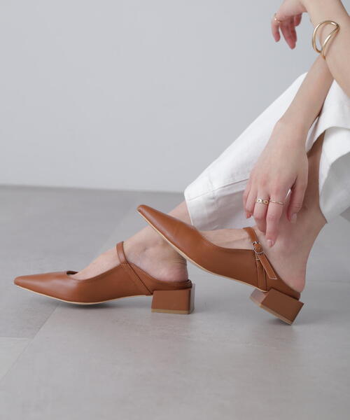 FREE'S MART（フリーズマート）の「◆メリージェーンミュール（パンプス・レディース・ゴールド/ベージュ/ブラック・SMALL/MEDIUM）」の10枚目の写真