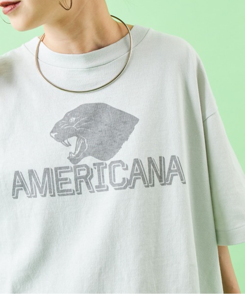 アメリカーナ　ジーンズファクトリー　別注　Tシャツ セール】[Americana×JEANS FACTORY/アメリカーナ×ジーンズ