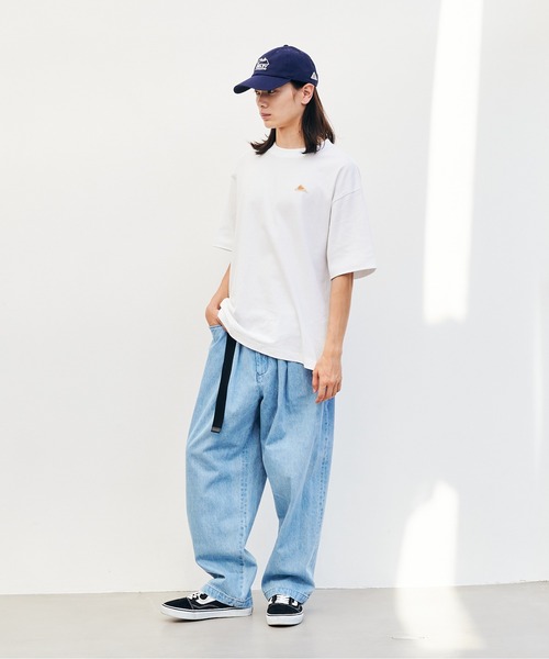KELTY(ケルティ)の「バック ロゴ S/S ティーシャツ(Tシャツ/カットソー・レディース・ブラック/ヘザーグレー/ホワイト/ベージュ/ネイビー・M/S/L/XL)」の6枚目の写真