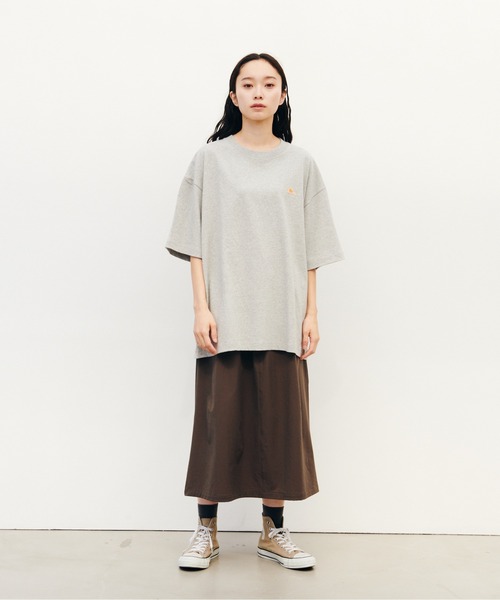 KELTY(ケルティ)の「バック ロゴ S/S ティーシャツ(Tシャツ/カットソー・レディース・ブラック/ヘザーグレー/ホワイト/ベージュ/ネイビー・M/S/L/XL)」の14枚目の写真