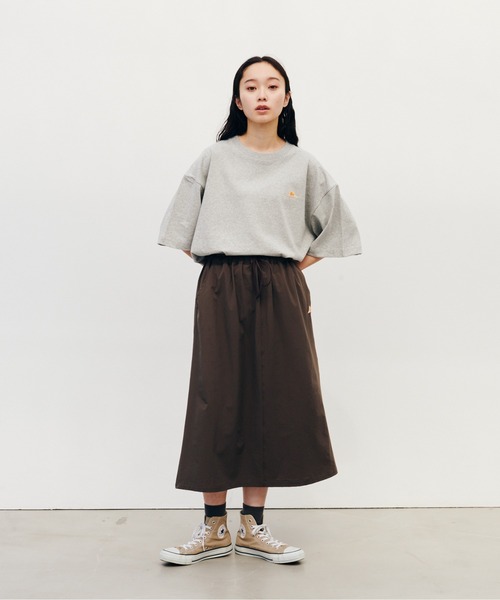 KELTY(ケルティ)の「バック ロゴ S/S ティーシャツ(Tシャツ/カットソー・レディース・ブラック/ヘザーグレー/ホワイト/ベージュ/ネイビー・M/S/L/XL)」の19枚目の写真