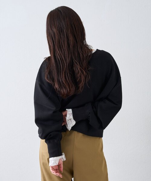 CIAOPANIC TYPY(チャオパニックティピー)の「【2WAY】ダンボールZIPスウェット(Tシャツ/カットソー・レディース・ホワイト/ライトグレー/ブラック/レッド/イエロー・ONE SIZE)」の14枚目の写真