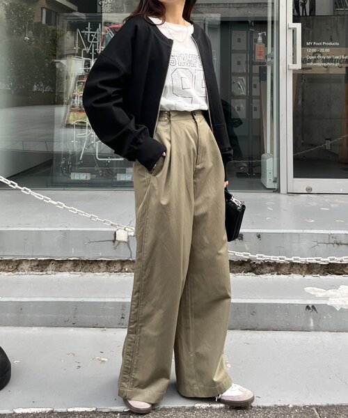 CIAOPANIC TYPY(チャオパニックティピー)の「【2WAY】ダンボールZIPスウェット(Tシャツ/カットソー・レディース・ホワイト/ライトグレー/ブラック/レッド/イエロー・ONE SIZE)」の18枚目の写真