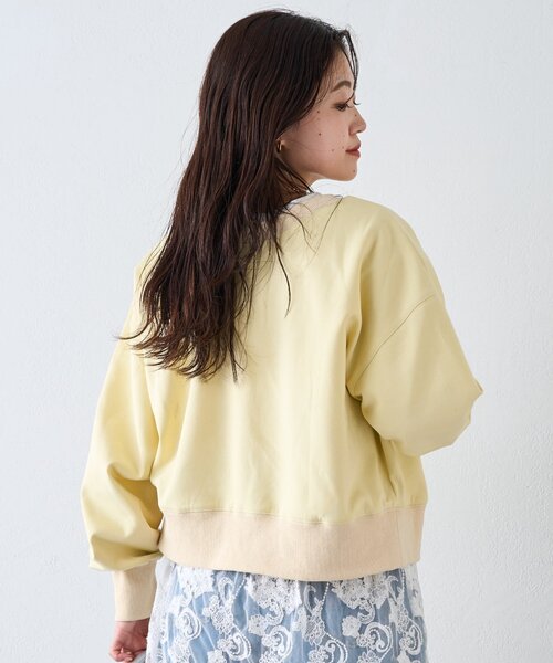 CIAOPANIC TYPY(チャオパニックティピー)の「【2WAY】ダンボールZIPスウェット(Tシャツ/カットソー・レディース・ホワイト/ライトグレー/ブラック/レッド/イエロー・ONE SIZE)」の20枚目の写真