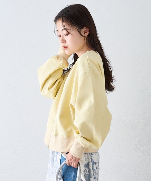 CIAOPANIC TYPY(チャオパニックティピー)の「【2WAY】ダンボールZIPスウェット(Tシャツ/カットソー・レディース・ホワイト/ライトグレー/ブラック/レッド/イエロー・ONE SIZE)」の21枚目の写真