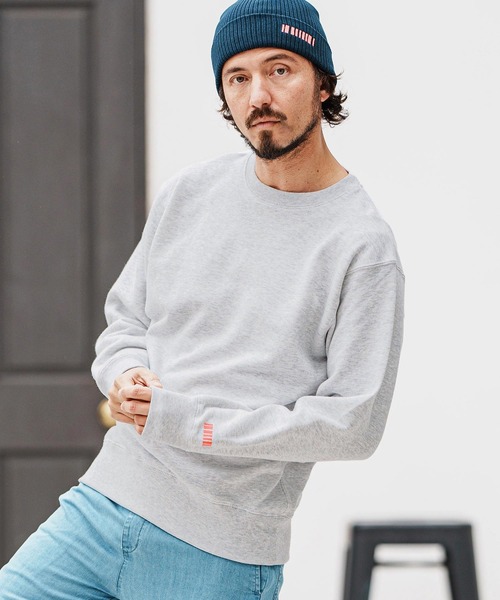 felkod(フィルコッド)の「msw1644- Heavy Weight Relax Silhouette Pullover トレーナー(スウェット・メンズ・ネイビー/ブラック/アッシュグレー・XL/L/M/S)」の11枚目の写真