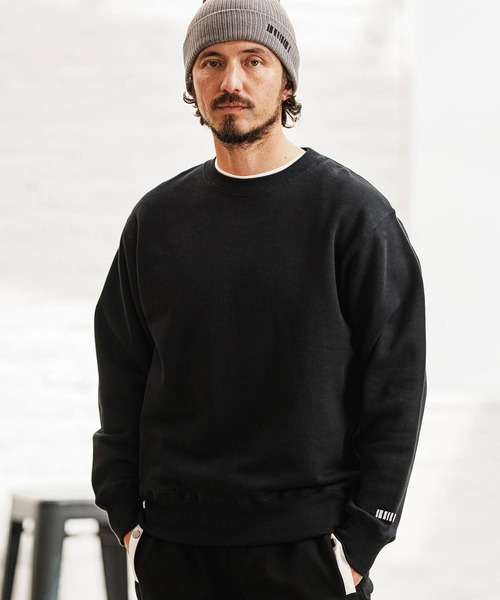 felkod(フィルコッド)の「msw1644- Heavy Weight Relax Silhouette Pullover トレーナー(スウェット・メンズ・ネイビー/ブラック/アッシュグレー・XL/L/M/S)」の16枚目の写真