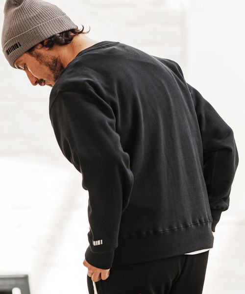 felkod(フィルコッド)の「msw1644- Heavy Weight Relax Silhouette Pullover トレーナー(スウェット・メンズ・ネイビー/ブラック/アッシュグレー・XL/L/M/S)」の17枚目の写真