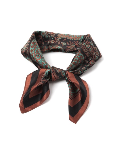 GLOBAL WORK（グローバルワーク）の「シルクプリントスカーフ/321108（バンダナ/スカーフ・レディース・ホワイト系その他3/その他1/ホワイト系その他2/ベージュ/グレー/ブルー/ベージュ系その他6/ブルー系その他/ベージュ系その他/ネイビー系9/ベージュ系その他2/オレンジ/ネイビー・ONE SIZE）」の6枚目の写真