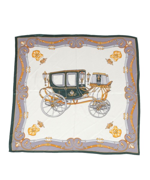 GLOBAL WORK（グローバルワーク）の「シルクプリントスカーフ/321108（バンダナ/スカーフ・レディース・ホワイト系その他3/その他1/ホワイト系その他2/ベージュ/グレー/ブルー/ベージュ系その他6/ブルー系その他/ベージュ系その他/ネイビー系9/ベージュ系その他2/オレンジ/ネイビー・ONE SIZE）」の18枚目の写真