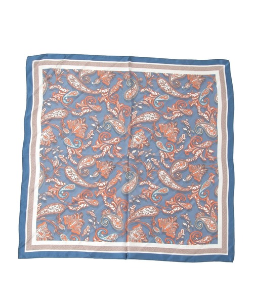 GLOBAL WORK（グローバルワーク）の「シルクプリントスカーフ/321108（バンダナ/スカーフ・レディース・ホワイト系その他3/その他1/ホワイト系その他2/ベージュ/グレー/ブルー/ベージュ系その他6/ブルー系その他/ベージュ系その他/ネイビー系9/ベージュ系その他2/オレンジ/ネイビー・ONE SIZE）」の21枚目の写真