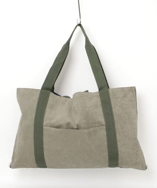 MASSIVE STORE(マッシブストア)の「【sownoas/サウノアーズ】2way BAG(トートバッグ・メンズ・カーキ/ベージュ・FREE)」の6枚目の写真