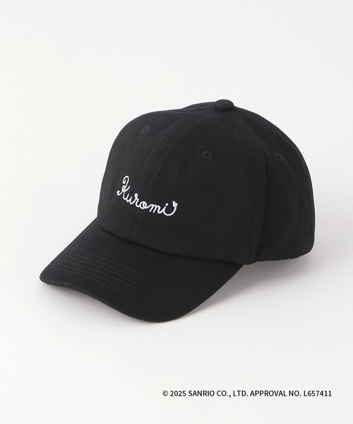 green label relaxing(グリーンレーベルリラクシング)の「【別注】<URBAMENT>SANRIO CHARACTERS キャップ / CAP / キッズ(キャップ・キッズ・ブラック/レッド・FREE(52-55cm))」の2枚目の写真
