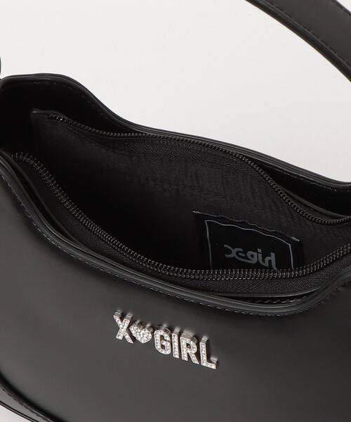 シルバー事件 パンフレット 非売品 おまけ付き❗️ セール】RHINESTONE LABEL HANDBAG（ハンドバッグ）｜X-girl