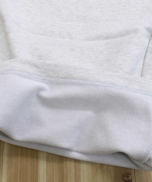 NERDY(ノルディ)の「NERDY ステッチロゴワイドスウェットパンツ STITCH LOGO WIDE SWEATPANTS(スウェットパンツ・メンズ・ホワイト/ピンク/クリーム・M/L)」の10枚目の写真