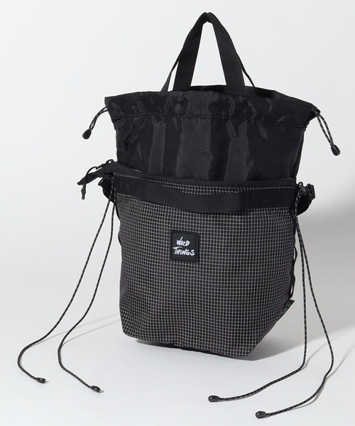 WILD THINGS(ワイルドシングス)の「【WILD THINGS/ワイルドシングス】MULTIFUNC SPECTRA TOTE/マルチファンクション スペクトラ トート 2way(ショルダーバッグ・メンズ・ブラック系その他/ホワイト系その他・FREE)」の9枚目の写真