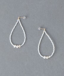 ＜les bonbon＞OVAL ピアス