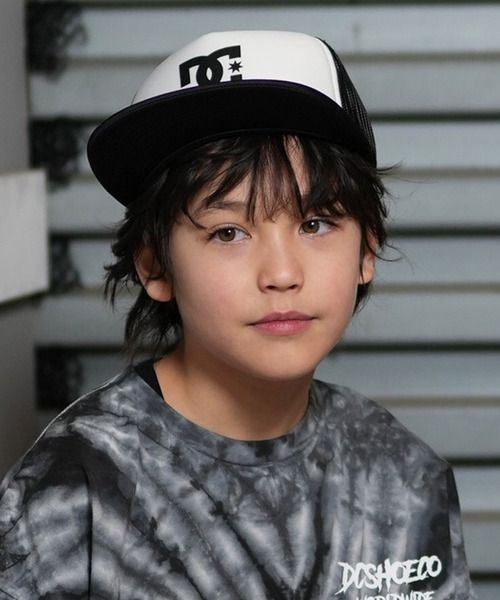 DC/ディーシー キッズ キャップ GAS STATION TRUCKER BOY