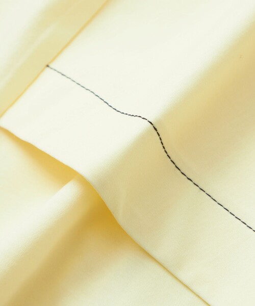 CAST:（キャストコロン）の「【接触冷感/抗菌防臭/白化軽減】レイヤードカットソー（Tシャツ/カットソー・レディース・ブラック/ライトイエロー/ホワイト/グリーン系その他3・M）」の15枚目の写真