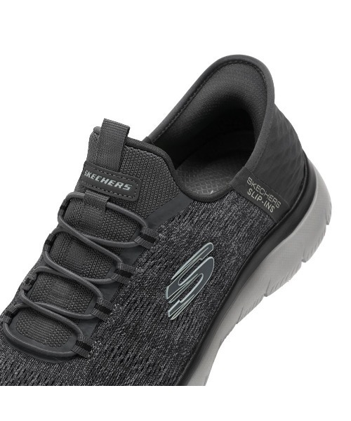 SKECHERS（スケッチャーズ）の「【SKECHERS】 SUMMITS-KEYPACE（スニーカー・メンズ・ブラック/チャコール・25.0cm/25.5cm/26.0cm/26.5cm/27.0cm/28.0cm）」の19枚目の写真