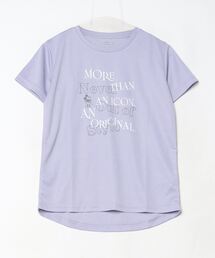 ディズニー  iCOOL 遮熱UV グラフィックTシャツ タイポ
