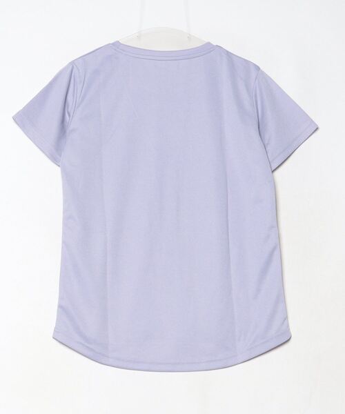 Disney(ディズニー)の「ディズニー iCOOL 遮熱UV グラフィックTシャツ タイポ(Tシャツ/カットソー・レディース・グリーン/ラベンダー/チャコールグレー・S/M/L/XL)」の4枚目の写真
