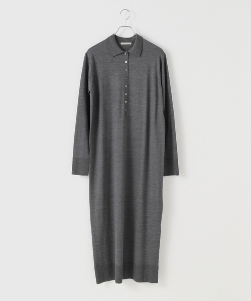 plage（プラージュ）の「ポロエリ ロングワンピース（ワンピース