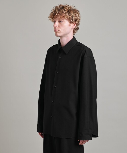 LOEFF(ロエフ)の「<LOEFF>ポプリン シャツ MEN’S(シャツ/ブラウス・メンズ・ブラック/ライム・1/2)」の10枚目の写真