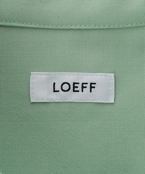 LOEFF(ロエフ)の「<LOEFF>ポプリン シャツ MEN’S(シャツ/ブラウス・メンズ・ブラック/ライム・1/2)」の21枚目の写真