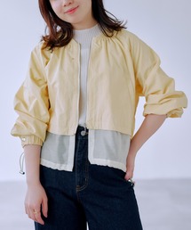 【COHINA】2wayシアードッキングドロストブルゾン COHINA｜コヒナのブルゾン通販 - ZOZOTOWN