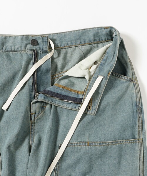 NULL（ヌル）の「NULL TOKYO / W-KNEE LONG（デニムパンツ・メンズ・ブラック系その他4/ブルー系その他4・SMALL/MEDIUM/LARGE/X-LARGE）」の9枚目の写真