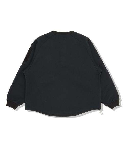 elephant TRIBAL fabrics（エレファントトライバルファブリックス）の「elephant TRIBAL fabrics Modern Thermal Henley Neck（Tシャツ/カットソー・メンズ・ブラック/グレー・FREE）」の10枚目の写真