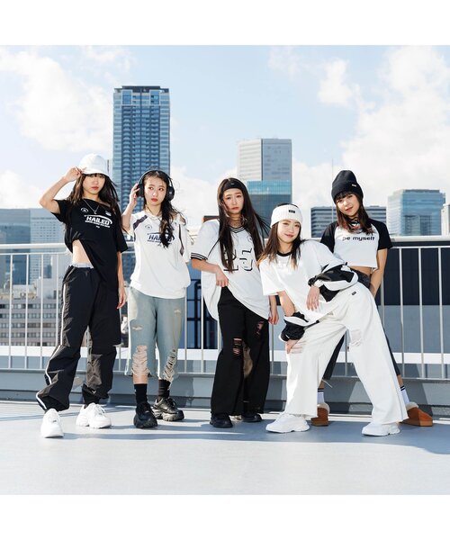 algy（アルジー）の「algyシシュウリンガー半袖T（Tシャツ/カットソー・キッズ・オレンジ/ミント/ライム/ピンク/オフホワイト/ブラック・SMALL/MEDIUM/X-SMALL/XX-SMALL）」の9枚目の写真