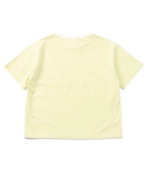 algy（アルジー）の「algyシシュウリンガー半袖T（Tシャツ/カットソー・キッズ・オレンジ/ミント/ライム/ピンク/オフホワイト/ブラック・SMALL/MEDIUM/X-SMALL/XX-SMALL）」の17枚目の写真