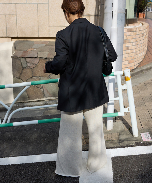 JOURNAL STANDARD（ジャーナルスタンダード）の「《追加3》ダブルブレステッドジャケット（テーラードジャケット・レディース・ブラック/ネイビー・36/38）」の8枚目の写真