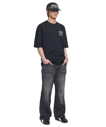 Tシャツ・カットソー NOMANUAL THUNDER LOGO T-SHIRT 4FK504 NOMANUAL】THUNDER LOGO T-SHIRT | OUR BRAND,NOMANUAL