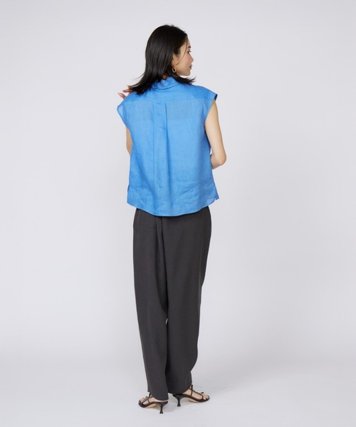 INED（イネド）の「【三尋木奈保コラボ】辛口モードなバレルパンツ「セットアップ対応」（その他パンツ・レディース・チャコールグレー/ベージュ・7号/9号/11号）」の14枚目の写真